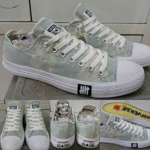 Sepatu Converse Undefeated Low Grey Premium Murah Tokopedia