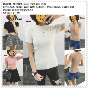 Best Seller Baju Atasan Wanita Blouse Import Model Korea Tokopedia