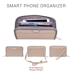 Drenbellony Smartphone Organizer Spo Khaki Tokopedia