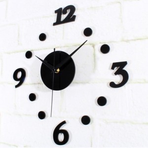 Jam Dinding Unik Diy 30 50cm Diameter Tokopedia