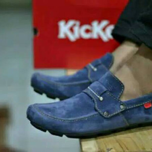 Sepatu Casual Kickers Mocassin Sepatu Kickers Slip On Sepatu Pria Kickers Slop Tokopedia
