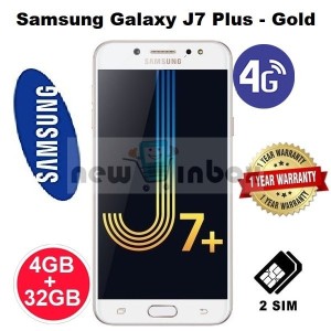 Samsung J7 Plus Gold Ram 4gb Rom 32gb Sein Tokopedia
