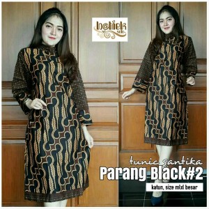 Baju Batik Tunik Dress Parang Tokopedia