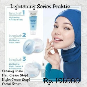 Paket Lightening Series Wardah Kosmetik Tokopedia