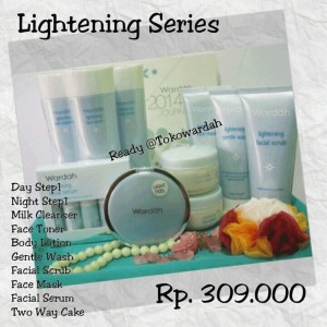 Paket Lightening Series Wardah Kosmetik Tokopedia