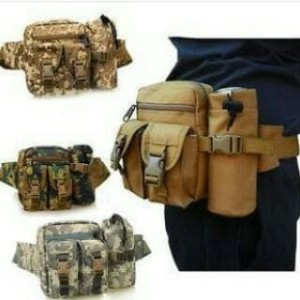 Tas Pinggang Hp Army 726 Multifungsi Tas Gadget Botol Tokopedia