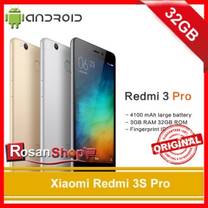 Xiaomi Redmi 3s Pro 3gb 32gb Tokopedia
