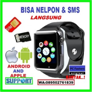 Smartwatch Apple Kw Smart Watch Jam Tangan Pria Wanita Samsung Xiaomi Mi Jaket Kaos Hp Handphone Tokopedia