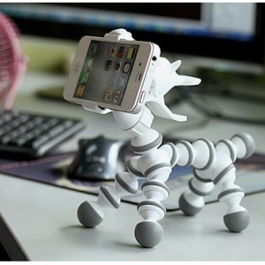 Flexible Tripod Horse Style Untuk Smartphone Warna Putih Rg2 Tablet Stand Holder Tokopedia