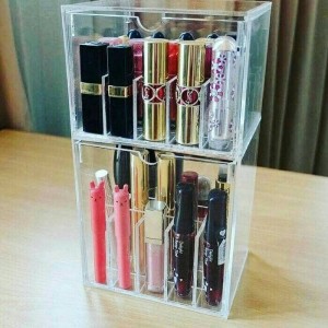 Diskon Akrilik Acrylic Tempat Kosmetik Make Up Organizer E2 Tokopedia