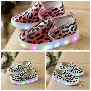 Sepatu Led Anak Leopard Tokopedia