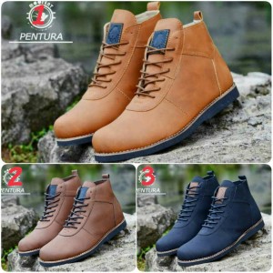 Sepatu Boots Moofeat Pentura Tokopedia