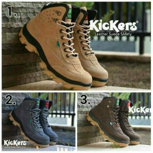Sepatu Boots Pria Kickers Suede Tokopedia