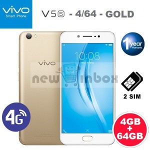 Vivo V5s Ram 4gb 64gb Gold Pemakaian Lancar Aja Murah Tokopedia