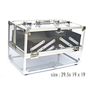 Jual Beauty Case Tempat Penyimpanan Kosmetik Dan Perhiasan Tokopedia