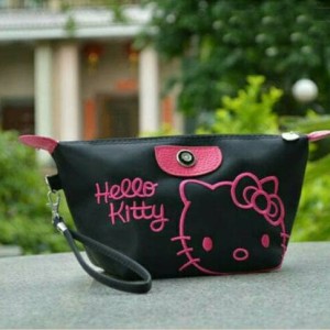 Termurah Hello Kitty Tas Kosmetik Hello Kitty Bordir Plus Tali Termurah Tokopedia