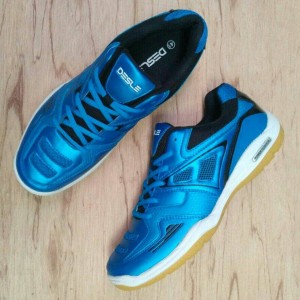 Sepatu Badminton Desle B171 Biru Tokopedia