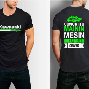 Baju Kaos Kawasaki Ninja Tokopedia