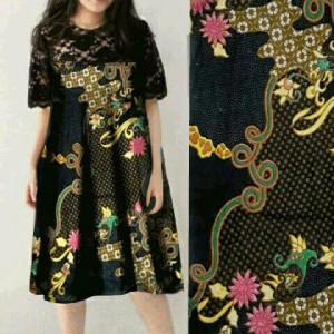 Baju Batik Dress Batik Mini Dress Wanita Tokopedia