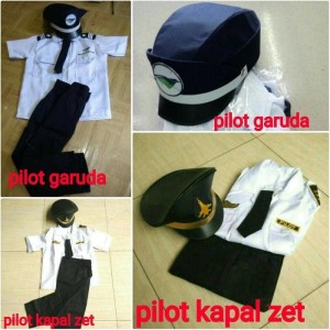 Baju Seragam Pilot Anak Tokopedia