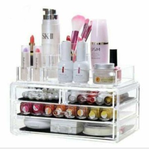 Promo Acrylic Makeup Organizer Tempat Kosmetik Akrilik Tokopedia