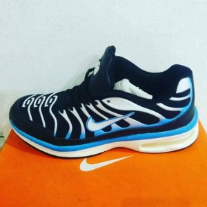 Sepatu Sport Nike Airmax 2016 Blue Kets Casual Cowok Tokopedia