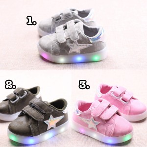 Sepatu Led Anak Star Army Tokopedia