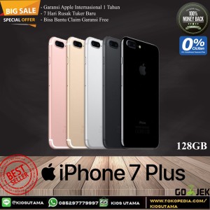 Iphone 7 Plus 128gb Garansi Distributor 1 Thn Tokopedia