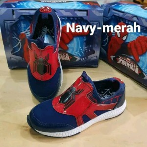 Sepatu Spiderman Slip On Biggest Spidey Tokopedia