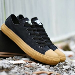 Sepatu Converse Gum Hitam Premium Tokopedia