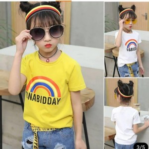 Baju Kaos Atasan Pelangi Bali Kaos Bali Tokopedia