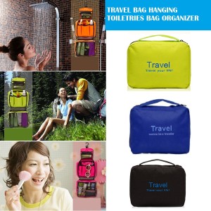 Travel Bag Hanging Toiletries Bag Organizer Tas Kosmetik Toilet Mandi Tokopedia