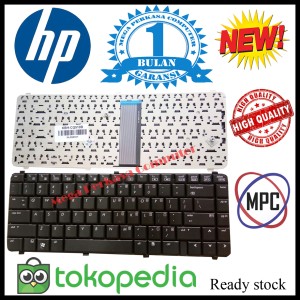 Keyboard Hp 500 520 Series Hitam Tokopedia
