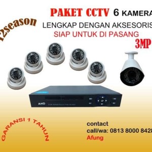 Paket Cctv 8 Channel 3 Mp Full Hd Paket 8 Kamera 3mp Tokopedia