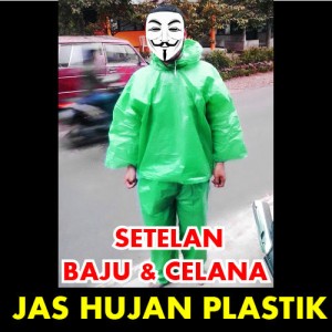 Jas Hujan Baju Celana Jas Hujan Stelan Tokopedia