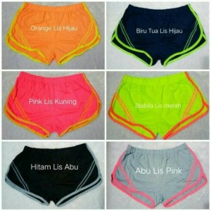 Celana Senam Hotpants Tokopedia