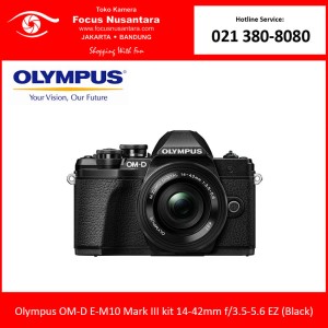 Olympus Om D E M10 Mark Ii Kit 14 42mm Ez With 40 150mm R Tokopedia