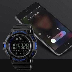 Skmei 1245 Jam Tangan Olahraga Smartwatch Bluetooth Tokopedia