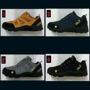Sepatu Jack Wolfskin Sepatu Gunung Sepatu Outdoor Pria Hiking Boots Waterproof Tokopedia