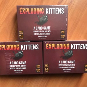 Exploding Kittens Red Board Game Harga Promo Tokopedia