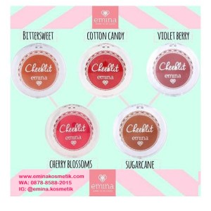 Blushon Emina Cosmetics Cheeklit Pressed Blush On Emina Kosmetik Tokopedia