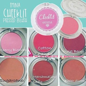 Blushon Emina Cosmetics Cheeklit Pressed Blush On Emina Kosmetik Tokopedia