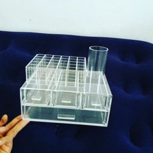 Promo Acrylic Makeup Organizer E2 Akrilik Kosmetik Acrylic Display Diskon Tokopedia