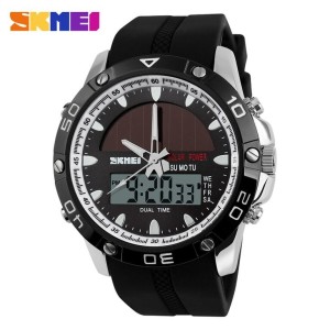 Jam Tangan Sport Casio Silver Variasi Chrono Tokopedia