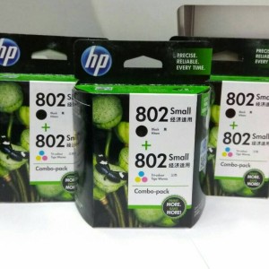 Tinta Hp 802 Black Color Tokopedia