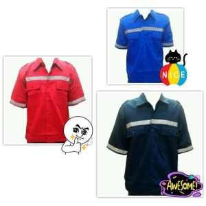 Baju Safety Atasan Lengan Pendek Tokopedia