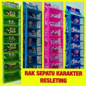 Rak Sepatu Gantung Karakter Tokopedia