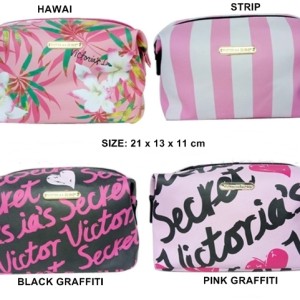New Large Pouch Makeup Victorias Secret Original Tas Kosmetik Tokopedia