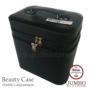Exclusive Jumbo Size Tas Tempat Kosmetik Croco Cream Doff Beautycase Tokopedia