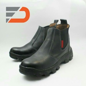 Sepatu Safety Boot Bahan Kulit Sapi Type Jeruk Av 1 Tokopedia